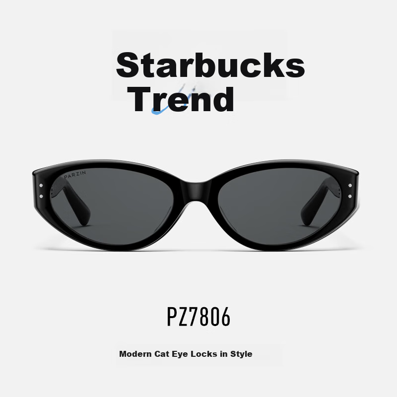 PARZIN Polarized Sunglasses - Fan Chengcheng Style Cat-Eye