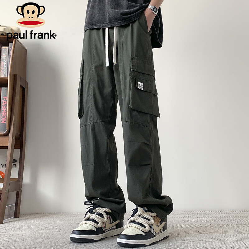 Paul Frank Men's Cargo Pants - Casual Cotton Trousers