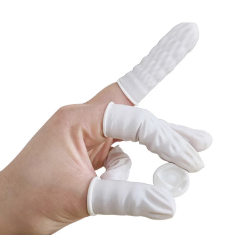 BAIGE Anti-Static Latex Finger Cots