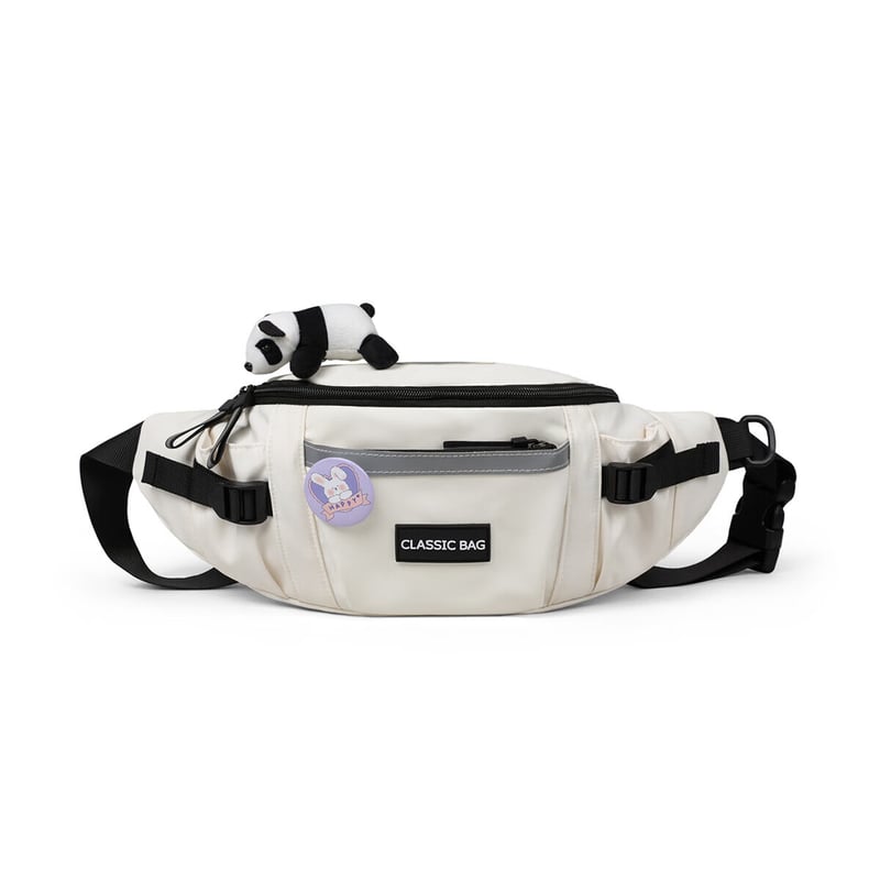 Viney Men's Beige Crossbody Bag
