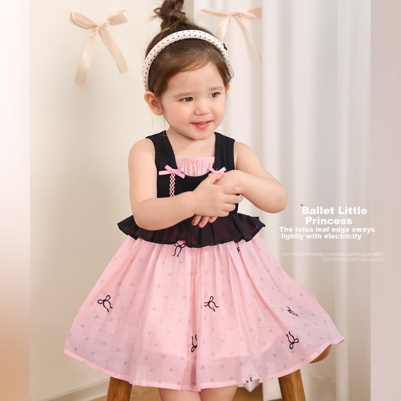 LUSON Princess Summer Dress for Baby Girls 2025