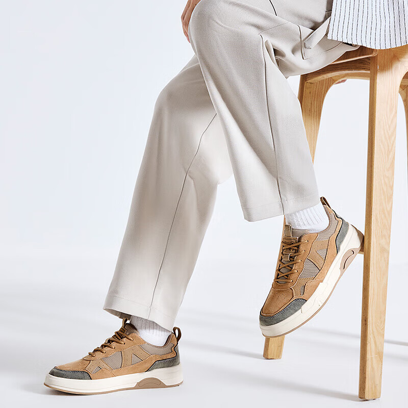 CAMEL Men's Retro Casual Sneakers