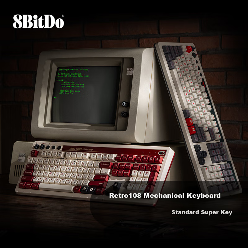 Baweitang Retro 108 Mechanical Keyboard
