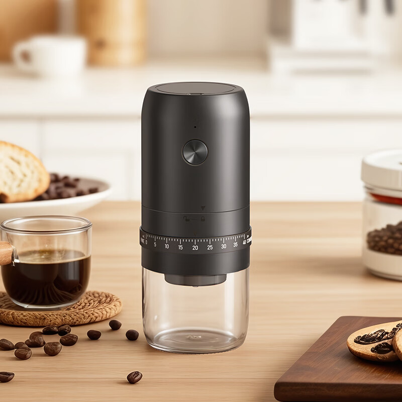 CLITON Electric Coffee Grinder - Upgraded External Adjustment