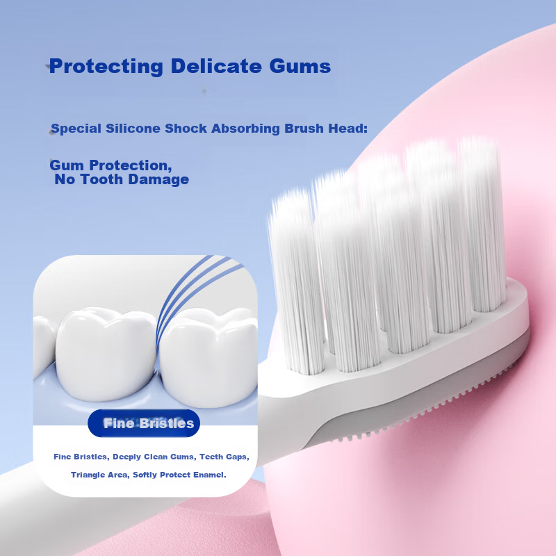 BAIR Kids Electric Toothbrush - Smart Vibration & Antibacterial