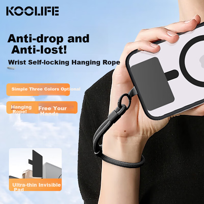 KOOLIFE Retractable Phone Lanyard