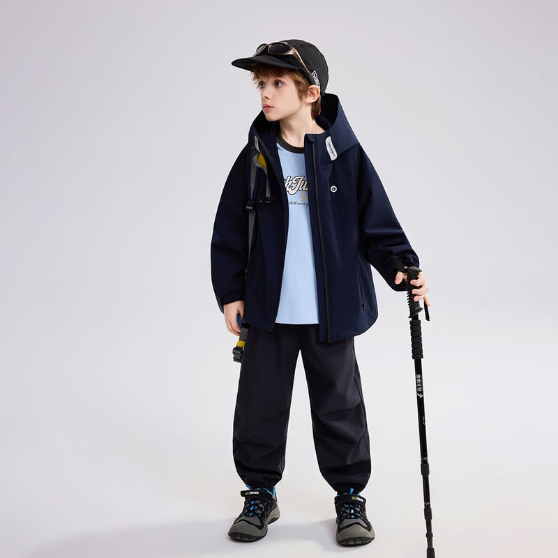 ASK JUNIOR Waterproof Hiking Jacket for Boys