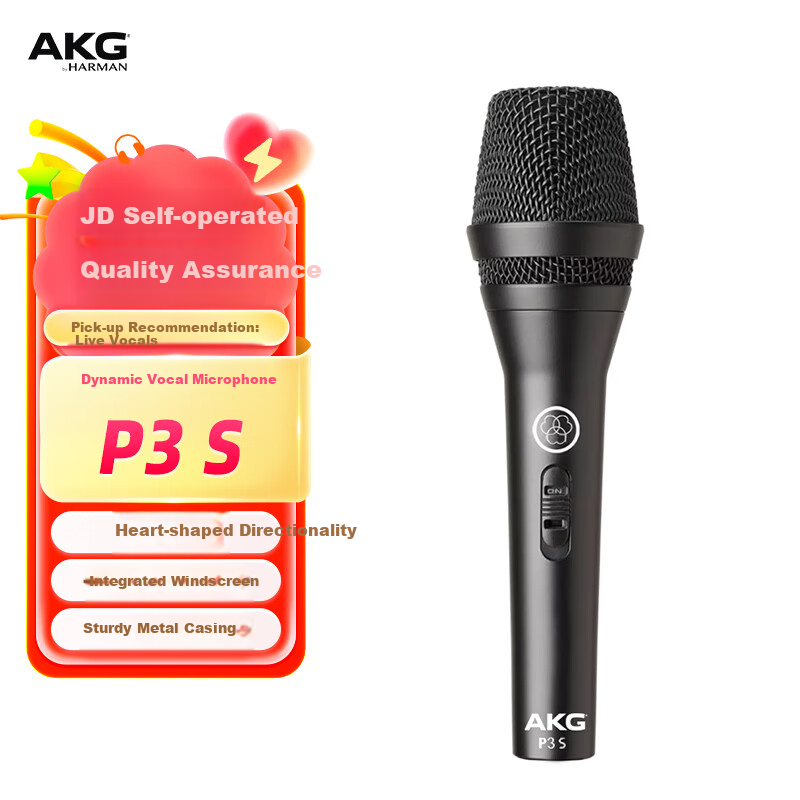 AKG P3S Professional Dynamic Microphone