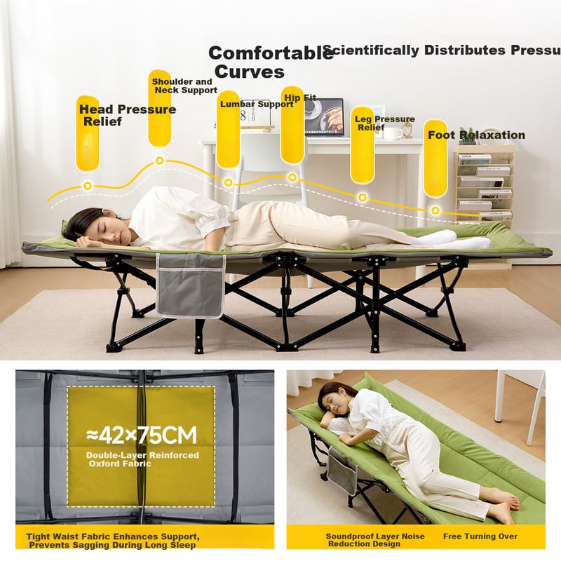 Xiaojiangcai Office Folding Recliner Bed