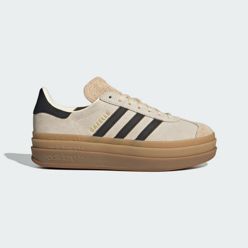 Adidas Trefoil GAZELLE BOLD W Casual Shoes Beige