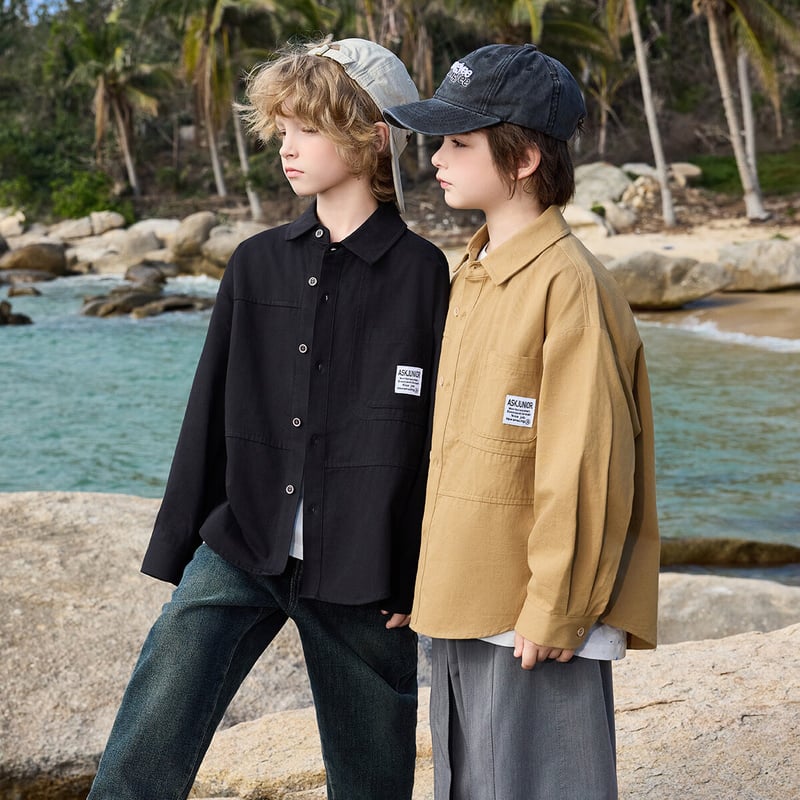 ASK JUNIOR Pure Cotton Boys' Shirt