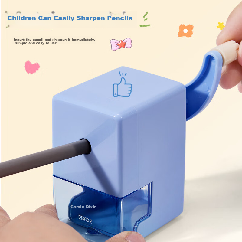 COMIX Simple Hand-Crank Pencil Sharpener