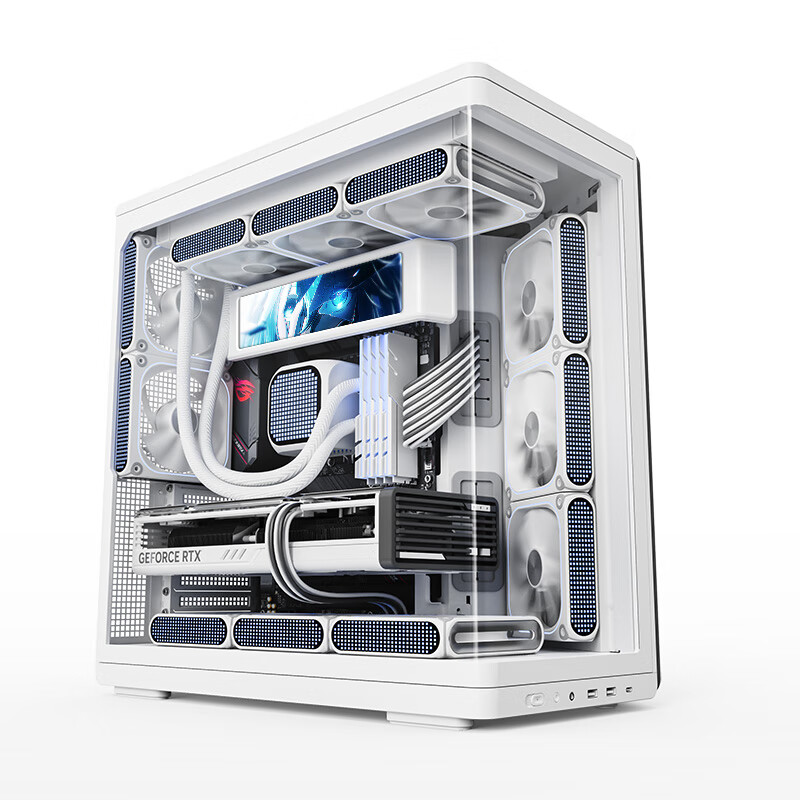 Aigo Starry Dawn Gaming PC Case with 9.16" Screen