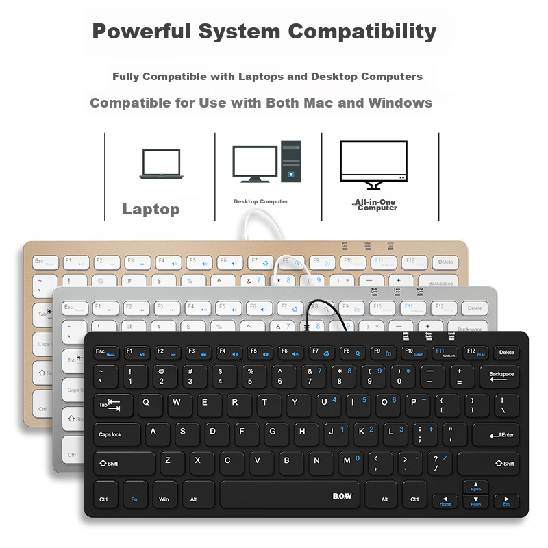 B.O.W Hangshi Silent Keyboard