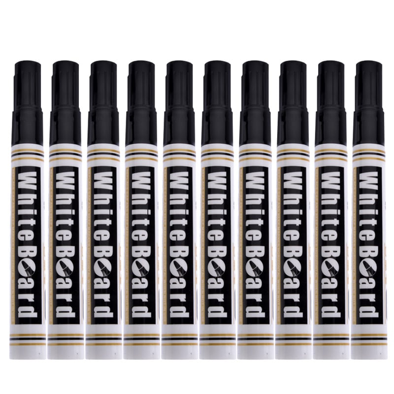 HERO Whiteboard Markers [10-Pack] - Black