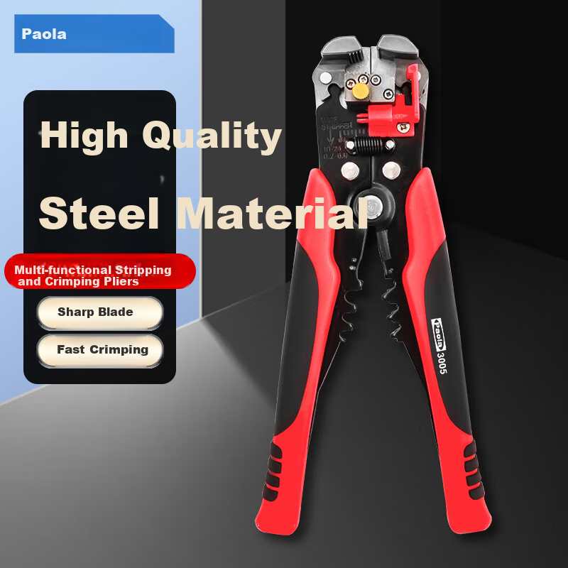 Paola 3005 Multi-Function Automatic Wire Stripping & Crimping Pliers