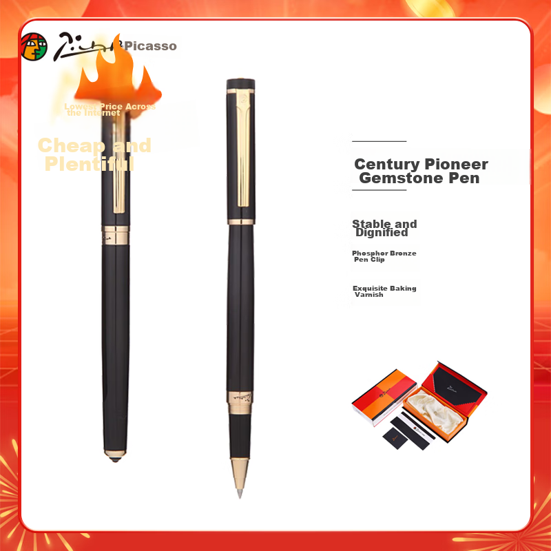 Pimio Signature Pen - Sleek Black Writing Tool