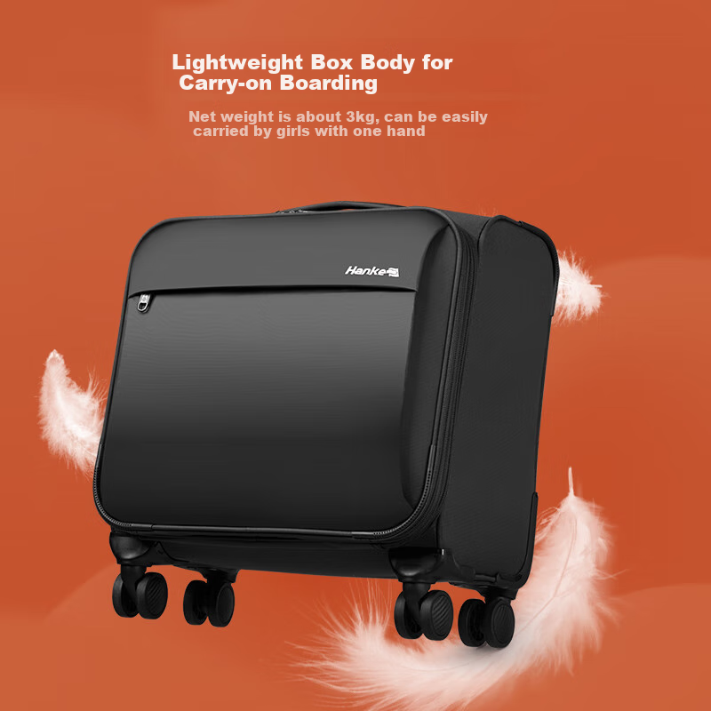 HANKE Universal Wheel Suitcase for Business Travel