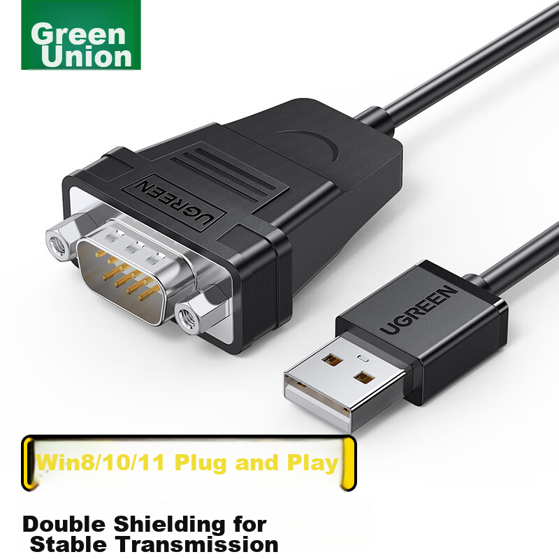 UGREEN USB to RS232 Serial Adapter Cable