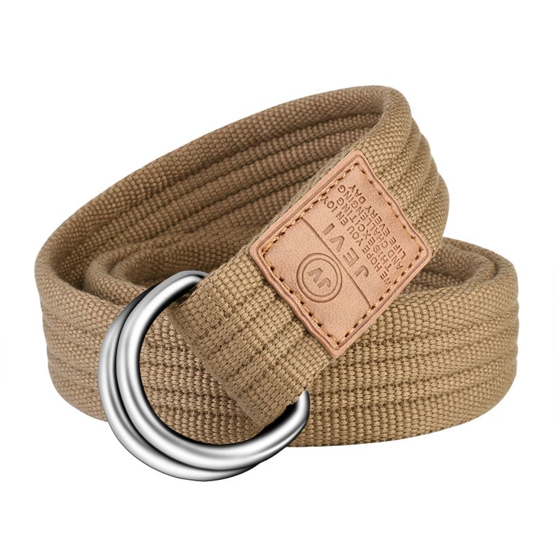 JEVI Men's Trendy Woven Canvas Belt