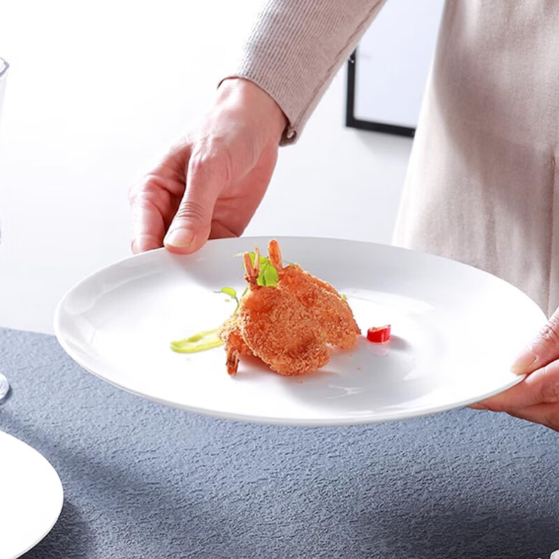 Sky Top Bone China Plates - 4-Piece Set