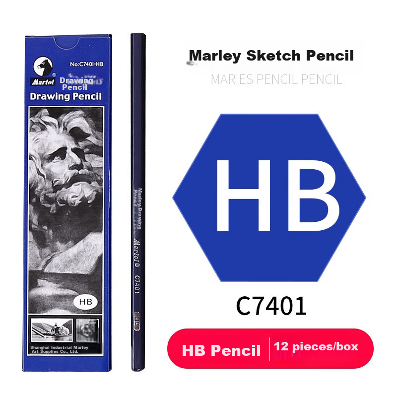 Marie's HB Drawing Pencils 12-Pack