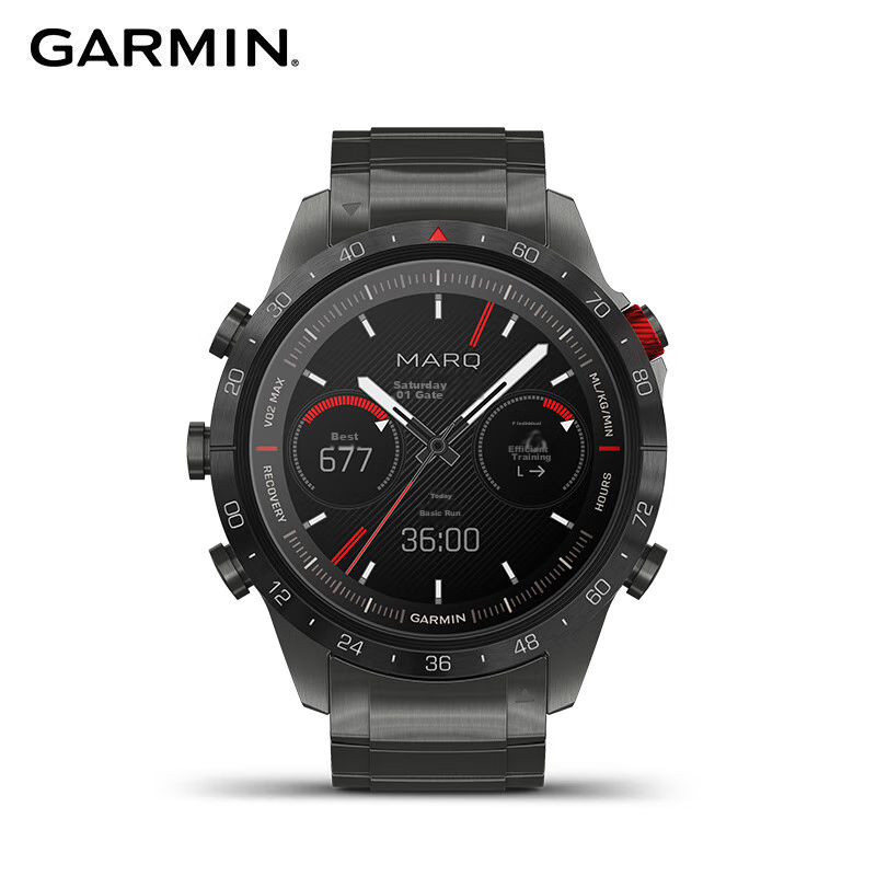 GARMIN MARQ Gen2 Athlete Running Watch with Heart Rate & Blood Oxygen Monitoring