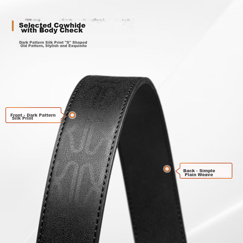 Samsonite Men's Premium Leather Belt NQ1