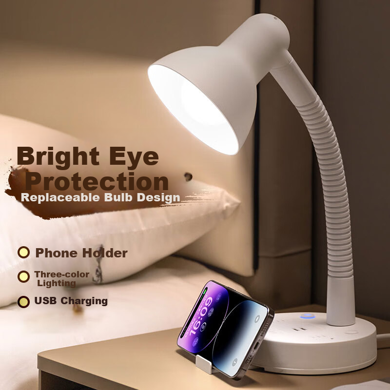 Sushiheermo HD Desk Lamp with Wireless Charging