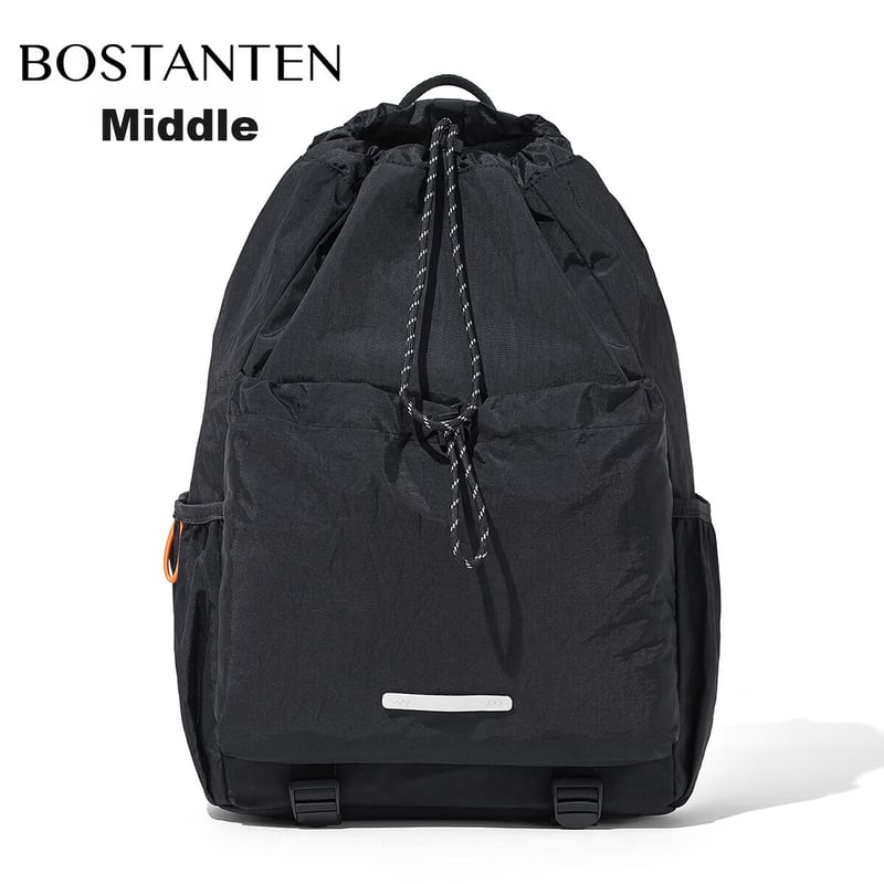 BOSTANTEN Men's Lightweight Drawstring Backpack