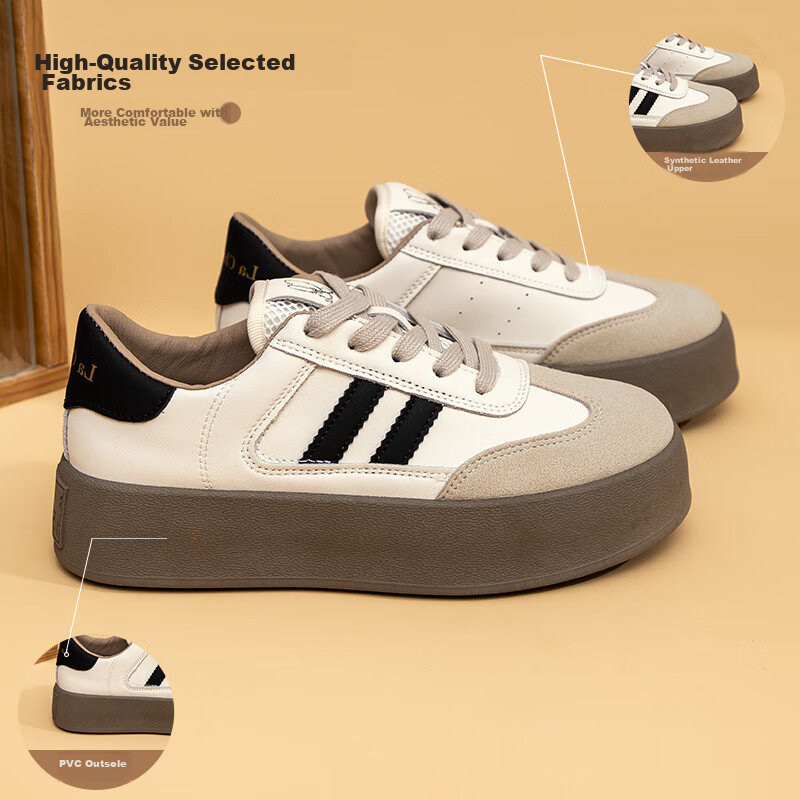 La Chapelle Women's Casual Sneakers 3303