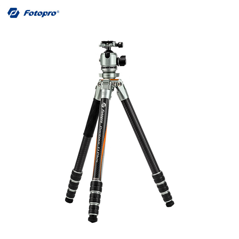 Fotopro T1 Plus Bowl Base Model - 10-Layer Carbon Fiber Tripod