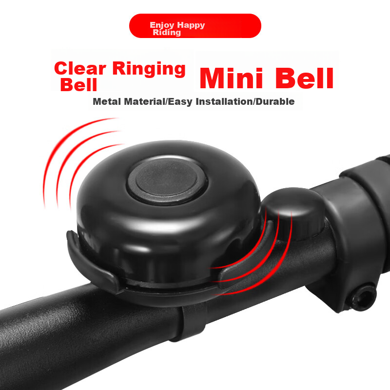 FOREVER Compact Bicycle Bell for Mountain Bikes