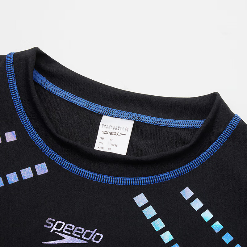 Speedo Electric Matrix Black Label Hero5.0 Shark Skin Long-Sleeve Swim Top