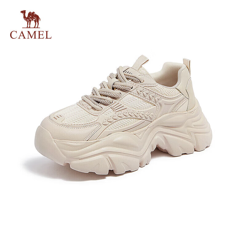 CAMEL Women's Dad Shoes Apricot 37