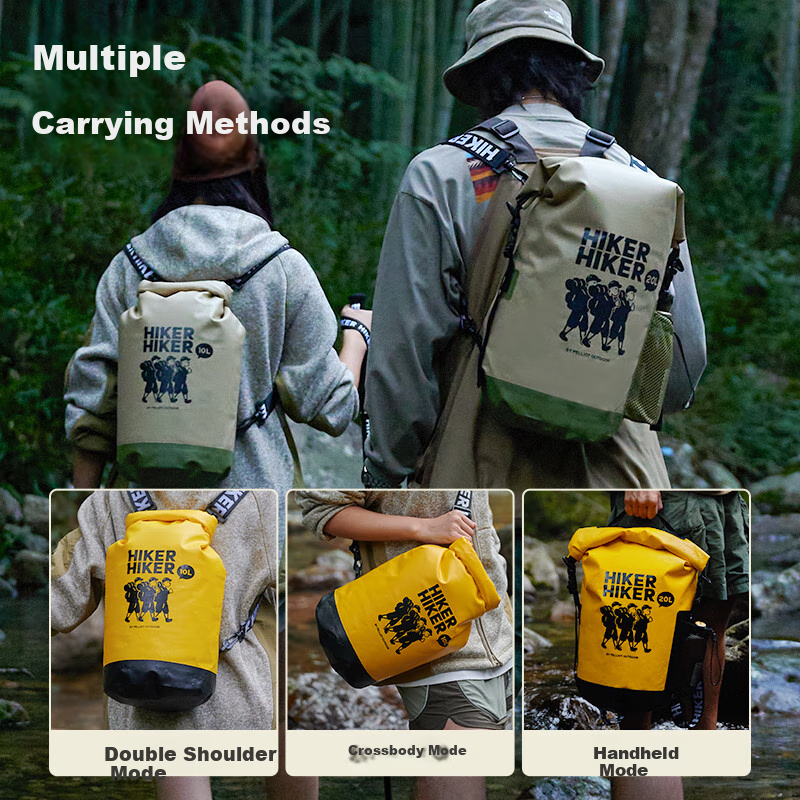 Pelliot Hiker Waterproof Backpack 20L Khaki
