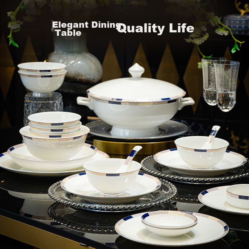JD Original Bone China Tableware Set
