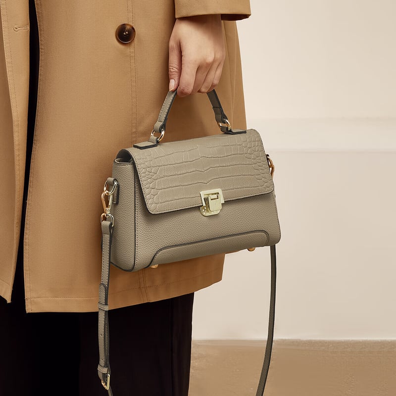 FOXER Top-Grain Leather Women's Handbag
