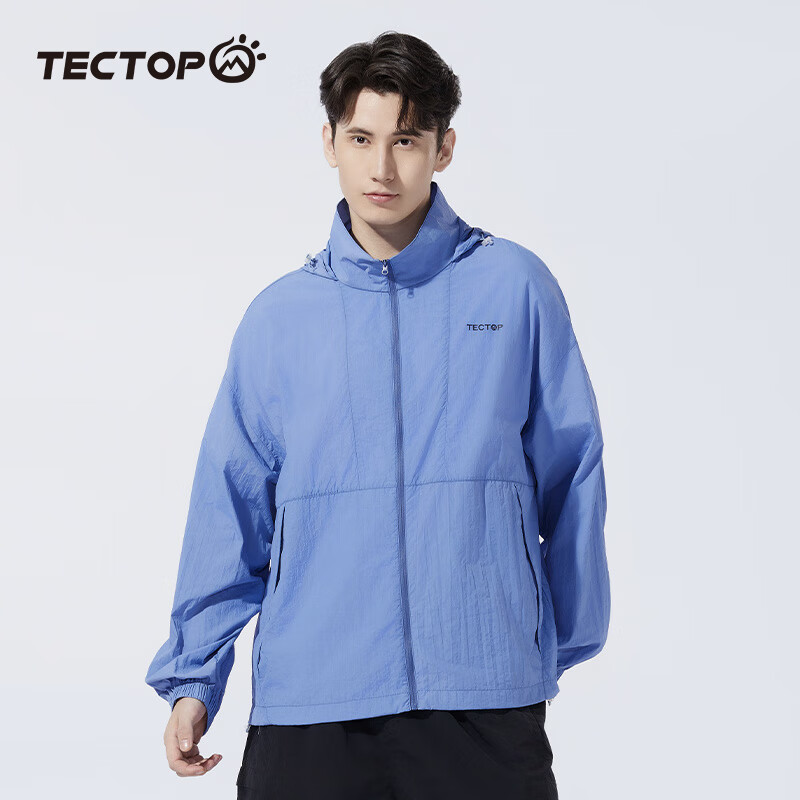 TECTOP Lightweight Outdoor Skin Coat - Men's Navy Blue