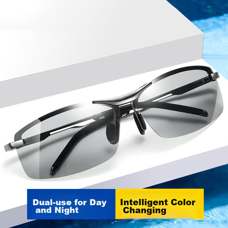 Four Thousand Kilometers Photochromic Polarized Sunglasses
