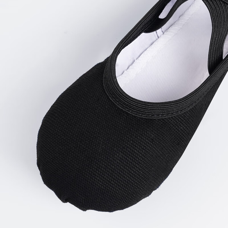 Aiwuge Black Dance Shoes for Boys, Soft-Soled Ballet Shoes