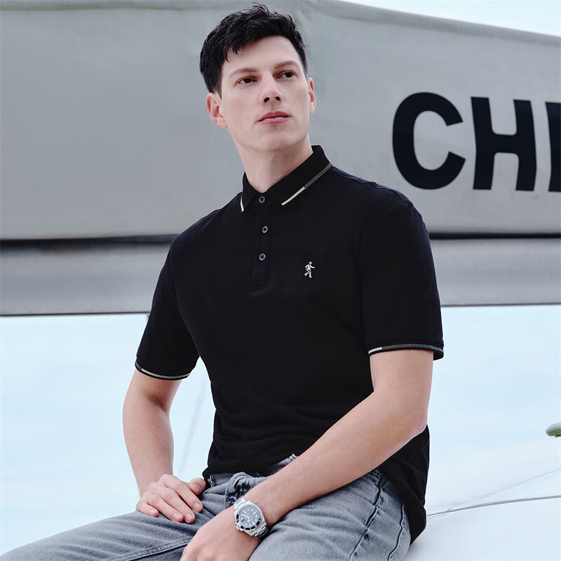 DANCING WOLVES 100% Cotton Polo Shirt