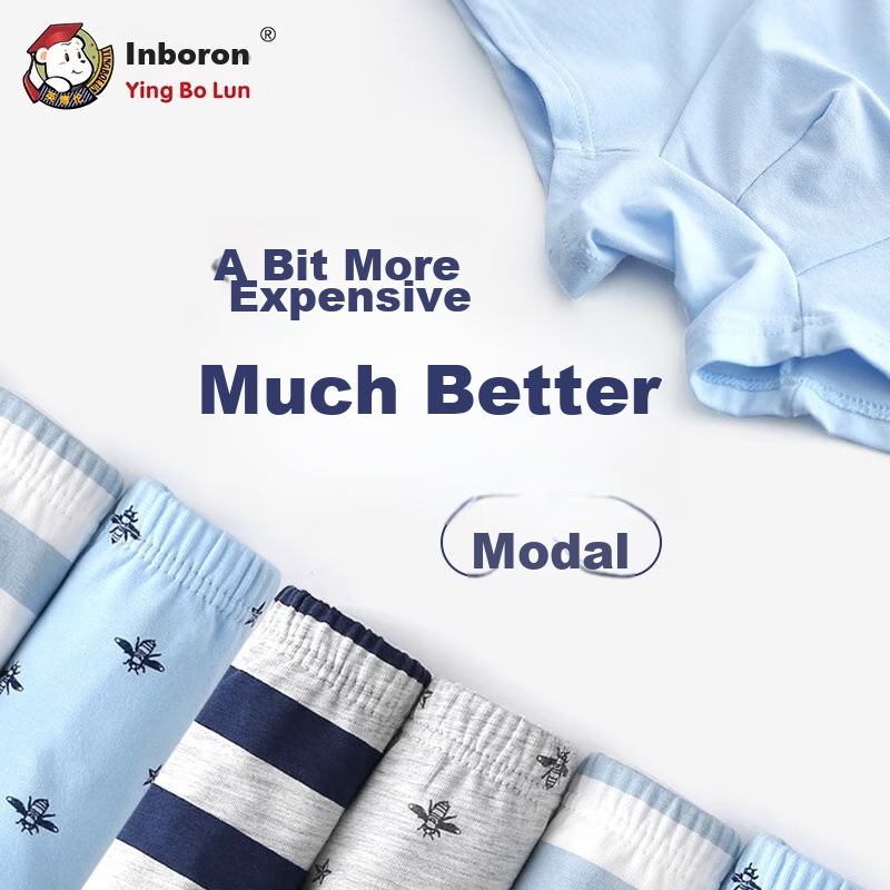Inborn Boys' Modal Underwear 4-Pack