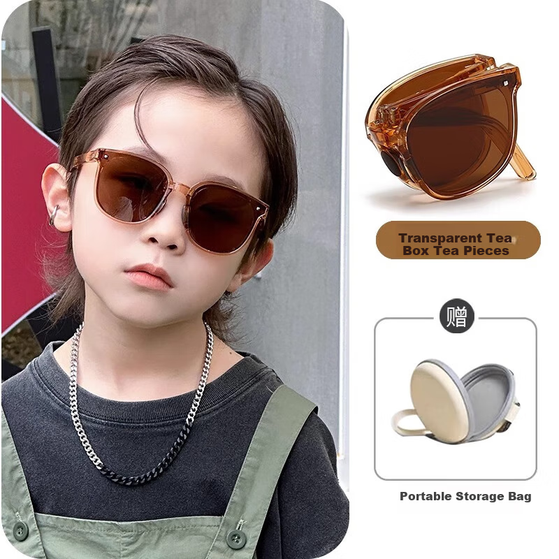 Angelamiao Kids Foldable Polarized Sunglasses