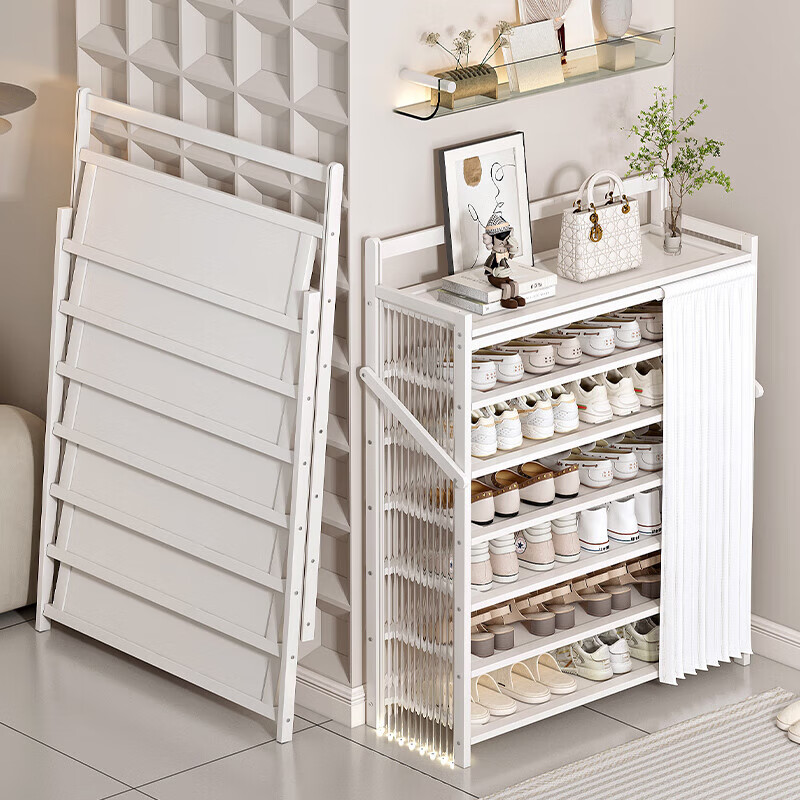 XIAOJIANGCAI Simple Shoe Rack - No Installation Needed