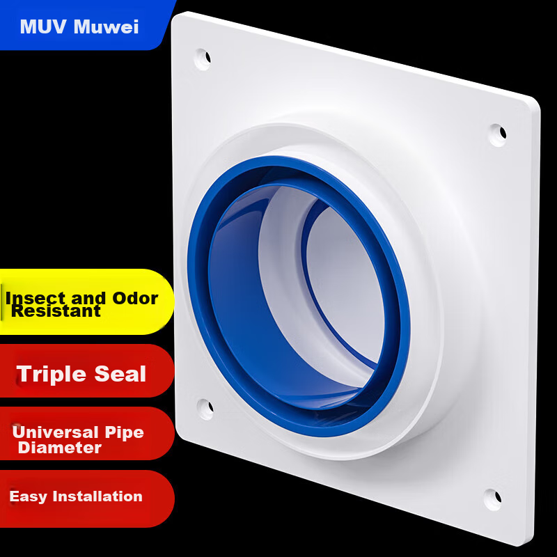 Muvi Sink Drain - Odor-Proof Retractable Hose