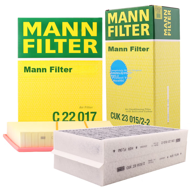 MANNFILTER Air Filter Set for BMW X1 1.5T/2.0T