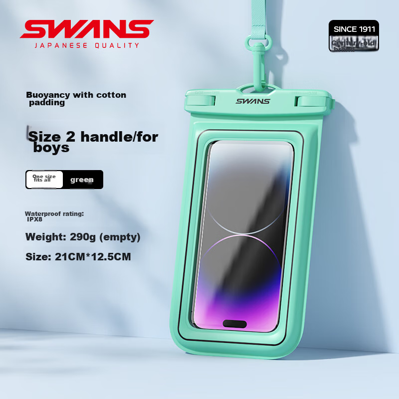 SWANS Waterproof Phone Case with Touchscreen