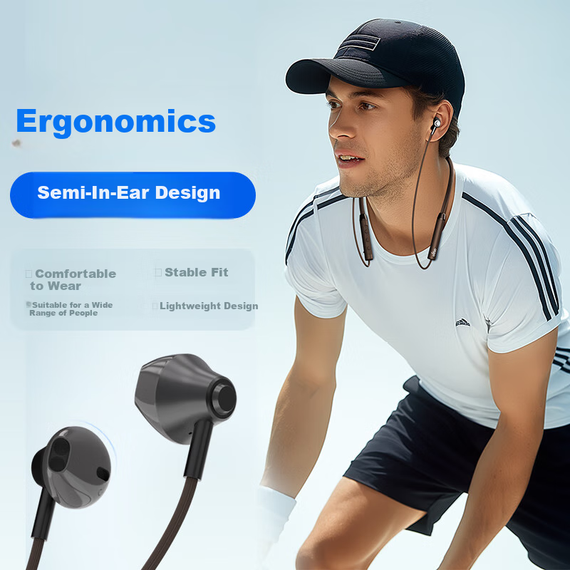 Aigo Neckband Wireless Sports Bluetooth Earphones