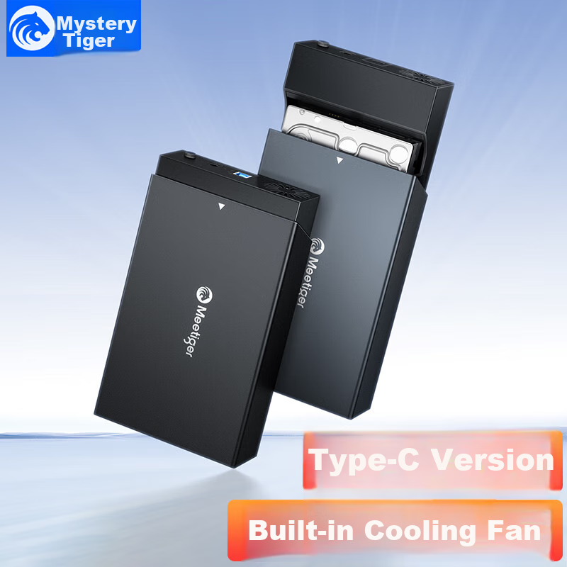 Mihu Type-C Hard Drive Enclosure with Fan